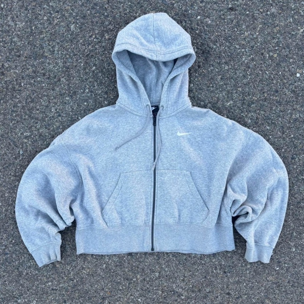 Nike Heather Gray Hoodie